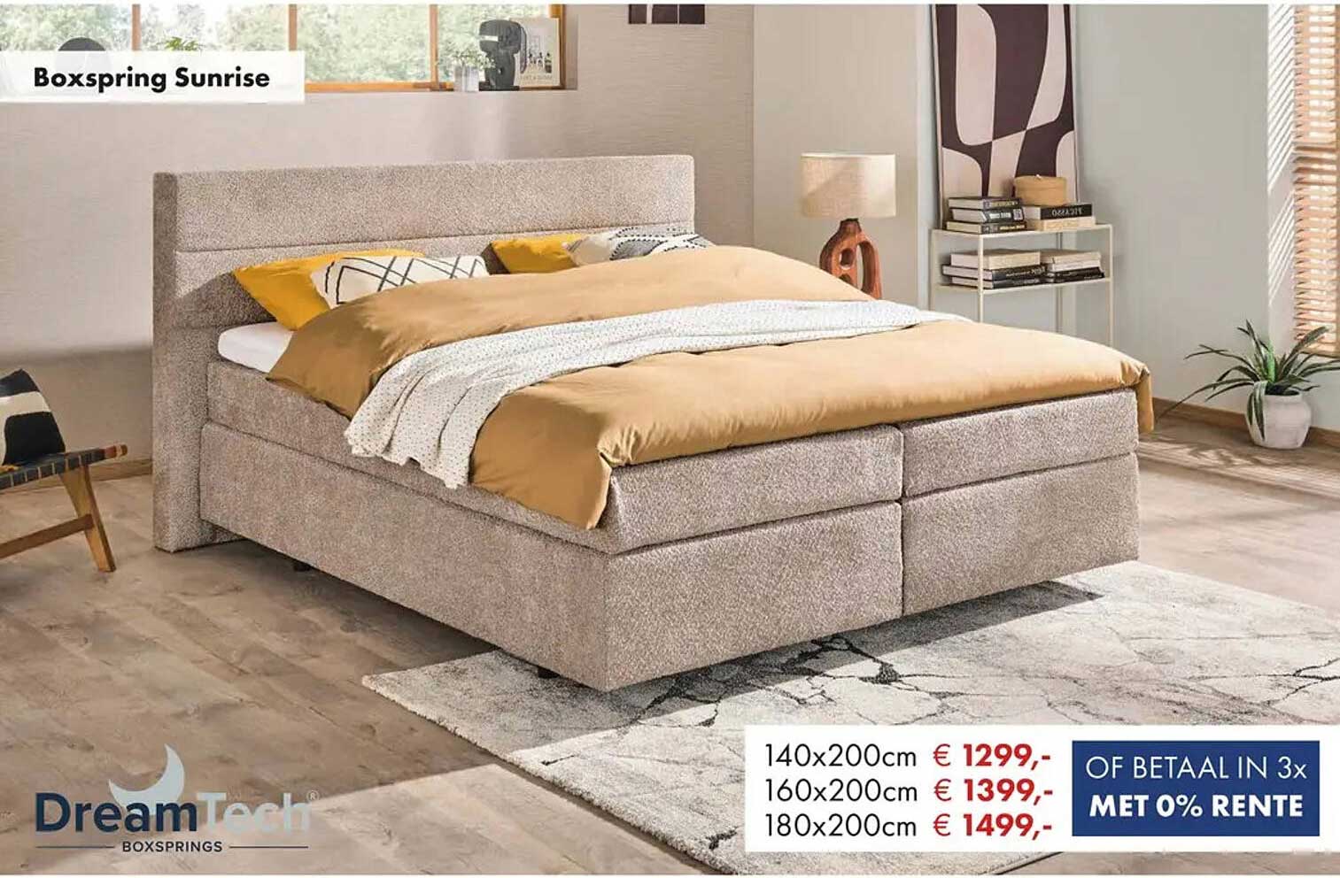 Boxspring Sunrise