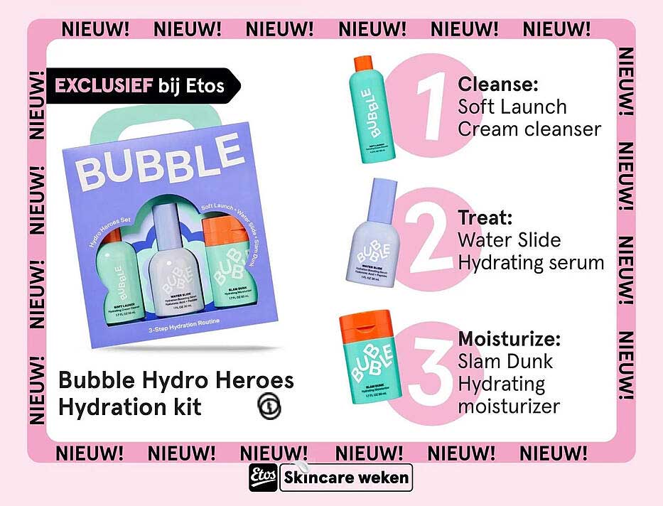 Bubble Hydro Heroes Hydration kit