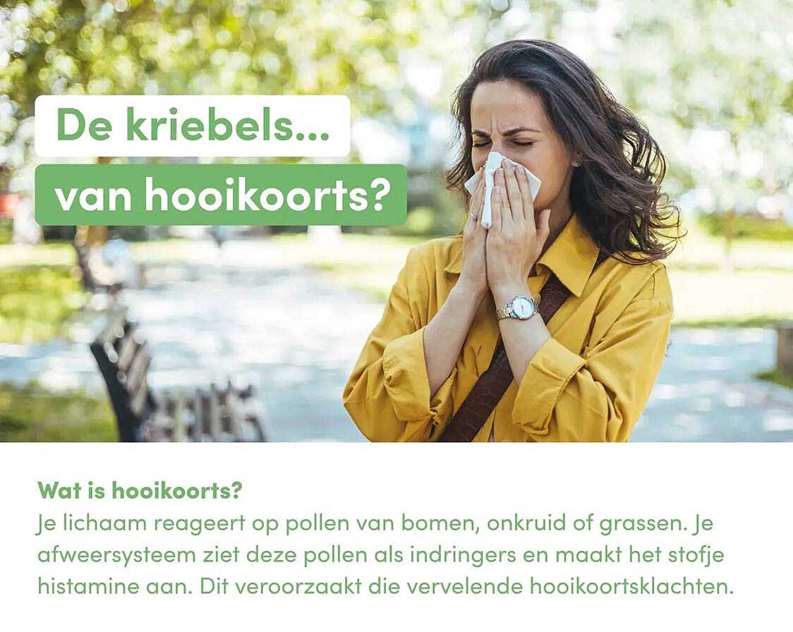 De kriebels... van hooikoorts?