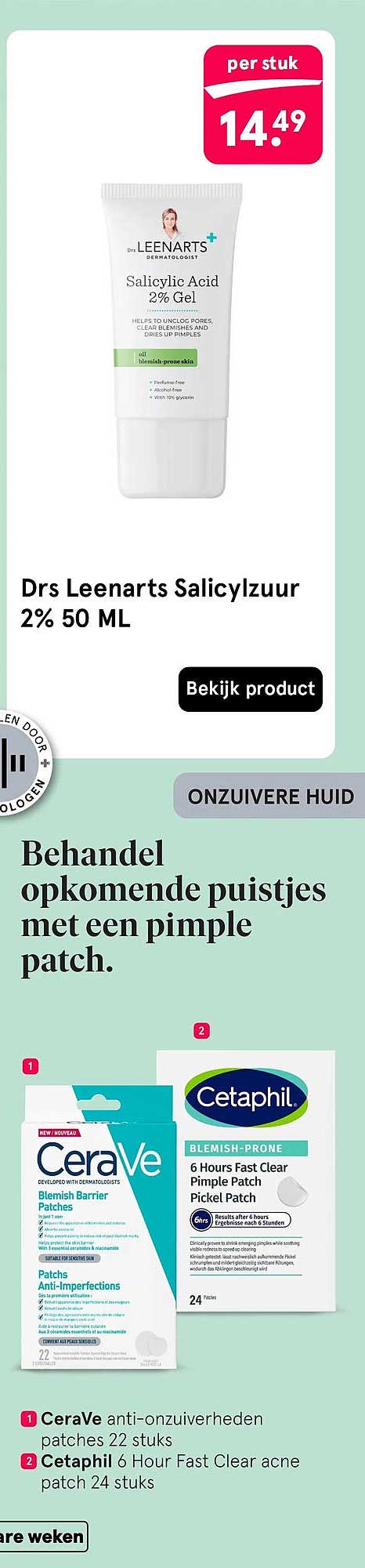 Drs Leenarts Salicylzuur 2% 50 ML
