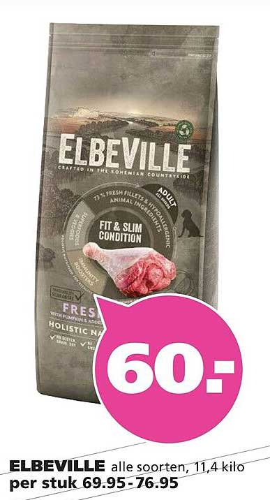 ELBEVILLE alle soorten, 11,4 kilo per stuk