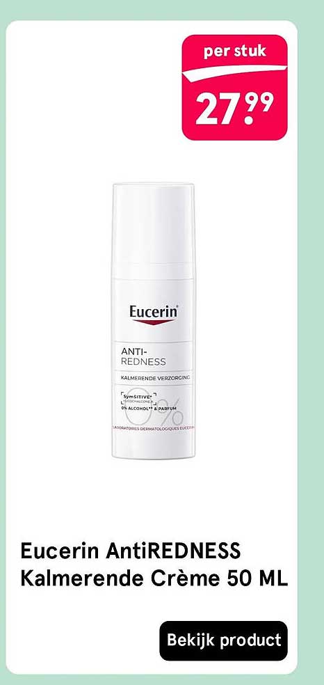 Eucerin AntiREDNESS Kalmerende Crème 50 ML