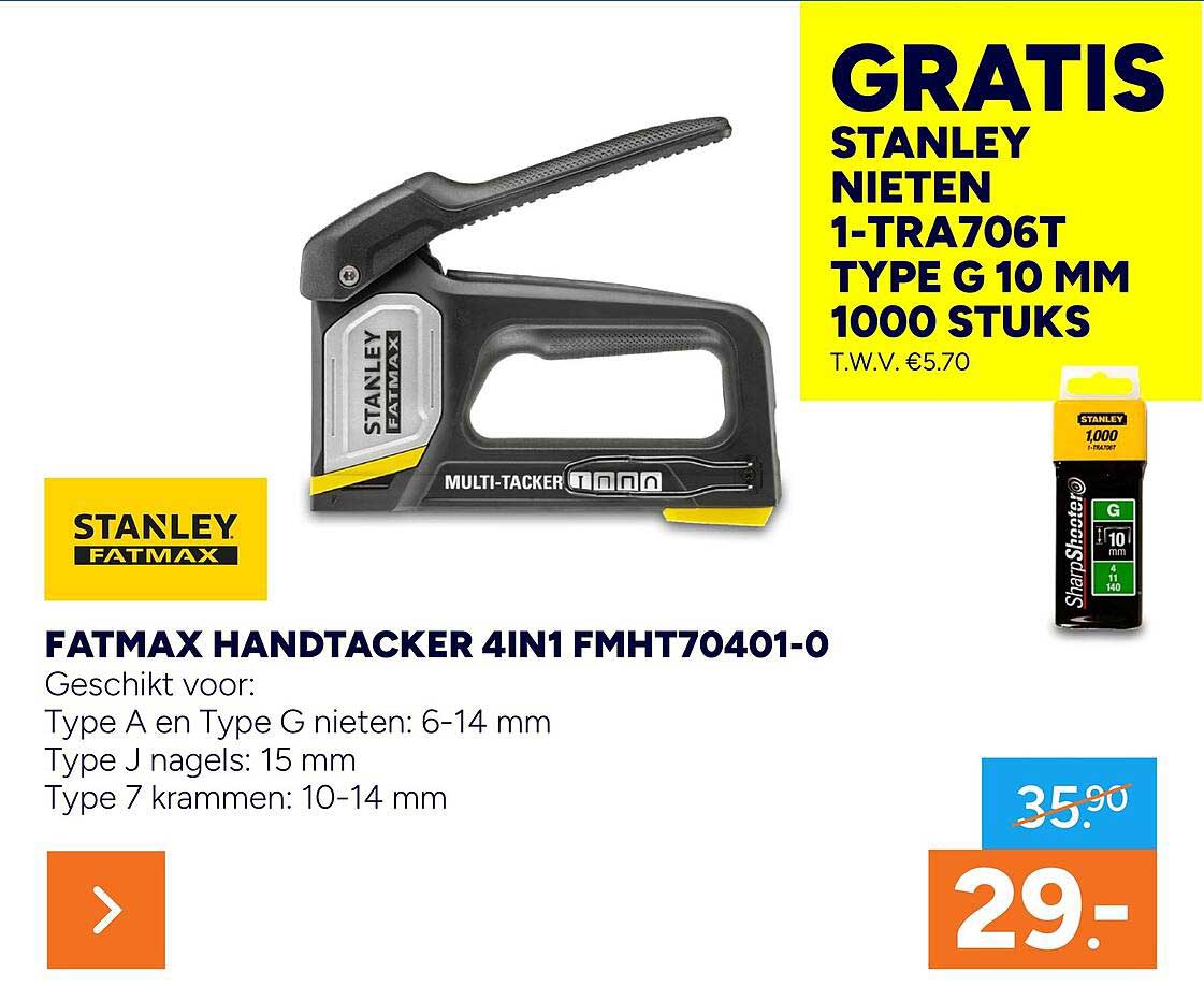 FATMAX HANDTACKER 4IN1 FMHT70401-0