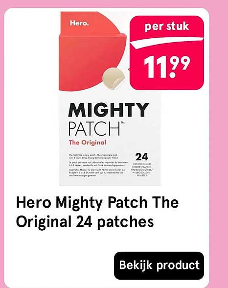Hero Mighty Patch The Original 24 patches
