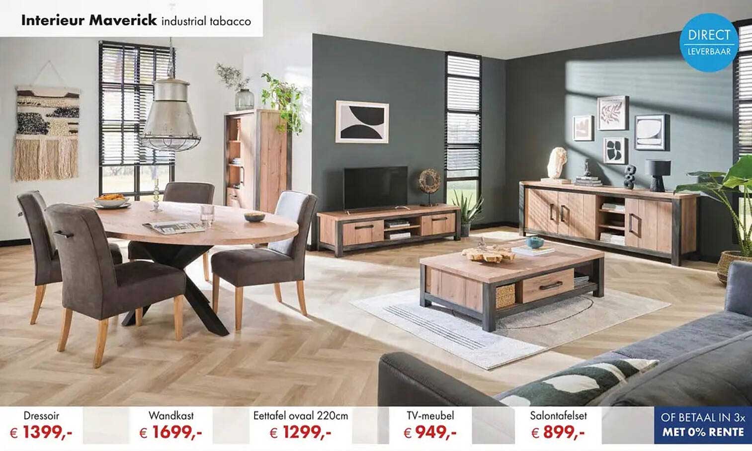 Interieur Maverick industrial tobacco