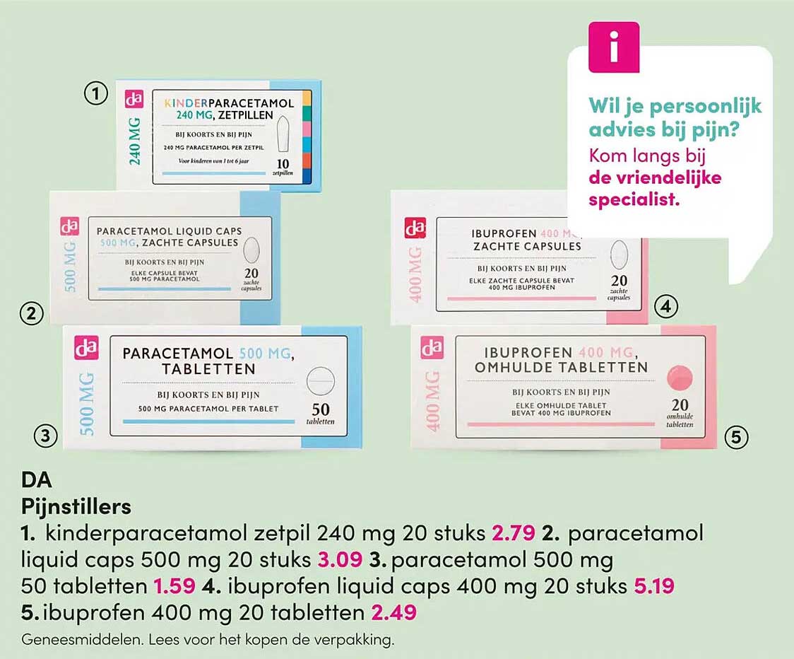 kinderparacetamol zetpil 240 mg 20 stuks