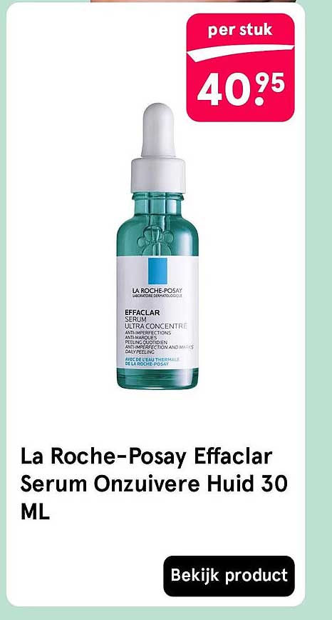 La Roche-Posay Effaclar Serum Onzuivere Huid 30 ML