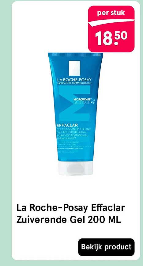 La Roche-Posay Effaclar Zuiverende Gel 200 ML