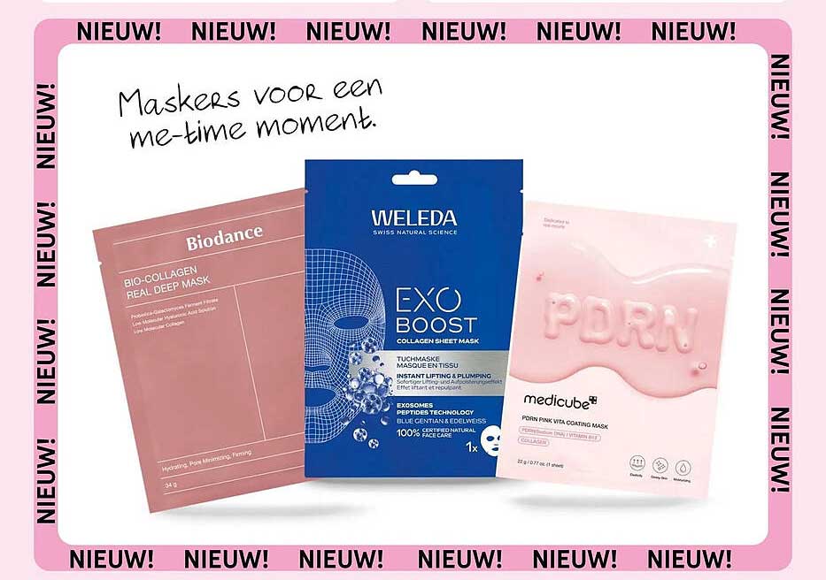 Maskers voor een me-time moment.