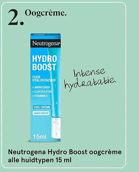 Neutrogena Hydro Boost oogcrème alle huidtypen 15 ml