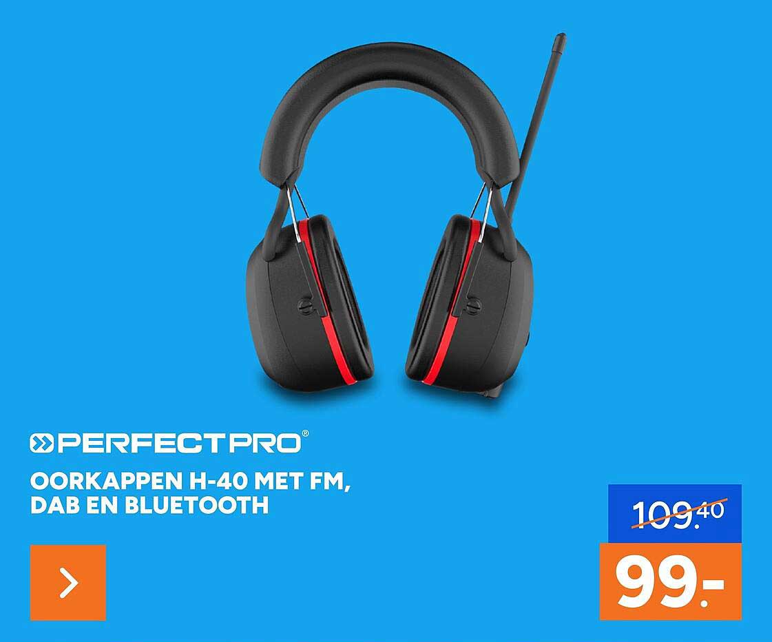 OORKAPPEN H-40 MET FM, DAB EN BLUETOOTH