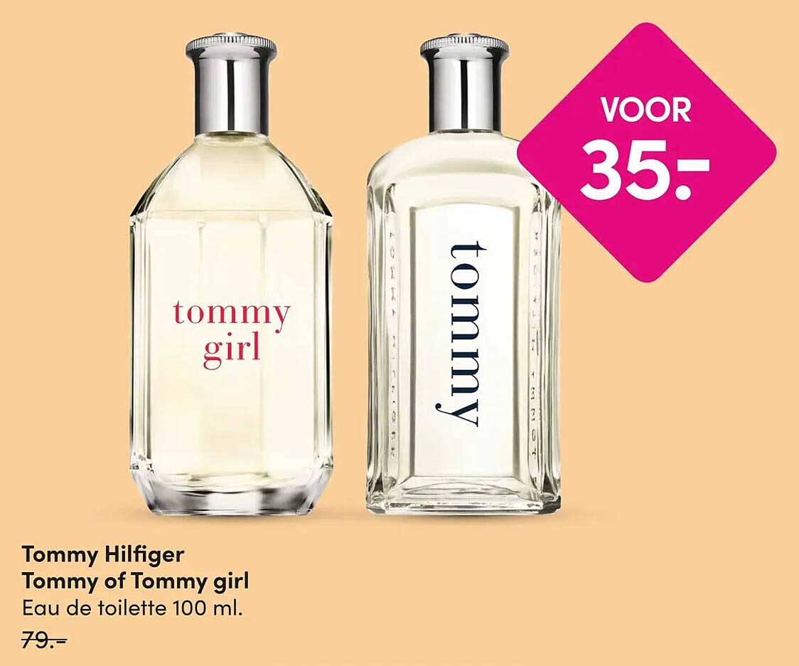 Tommy Hilfiger Tommy of Tommy girl Eau de toilette 100 ml.