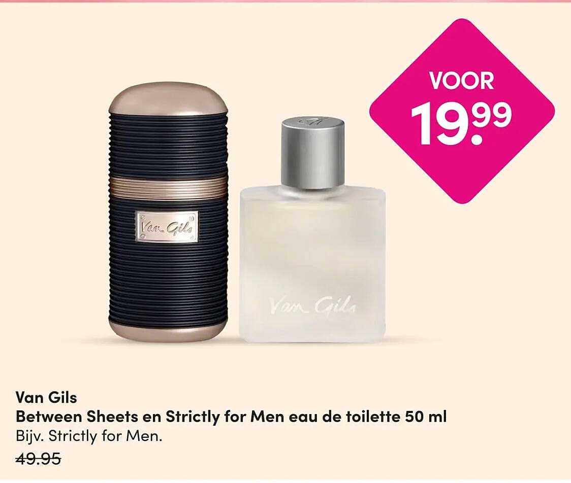 Van Gils Between Sheets en Strictly for Men eau de toilette 50 ml