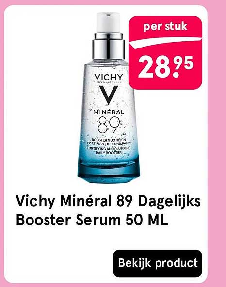 Vichy Minéral 89 Dagelijks Booster Serum 50 ML