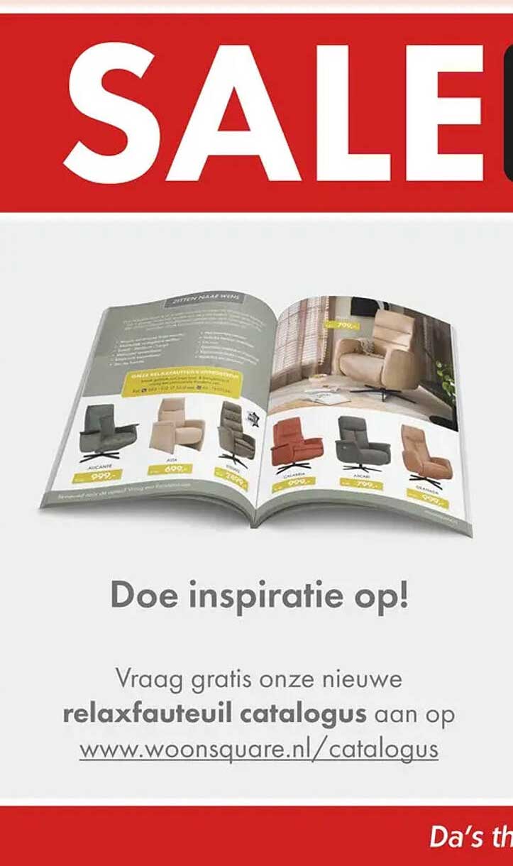 Vraag gratis onze nieuwe relaxfauteuil catalogus aan