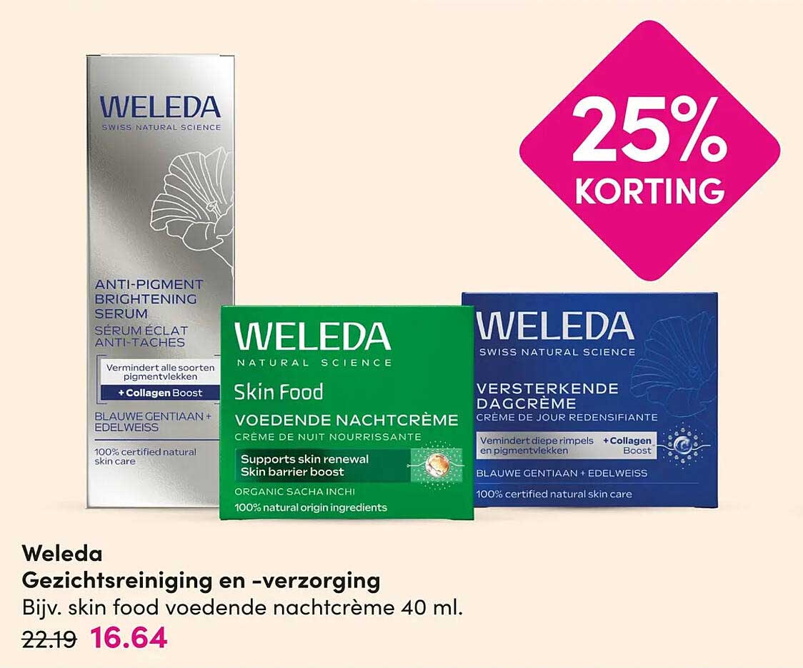 Weleda Gezichtsreiniging en -verzorging