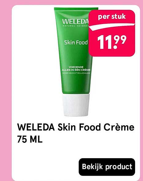 WELEDA Skin Food Crème 75 ML