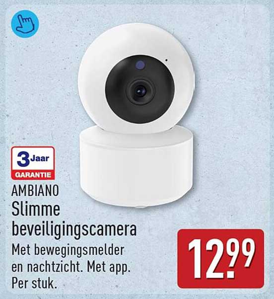AMBIANO Slimme beveiligingscamera