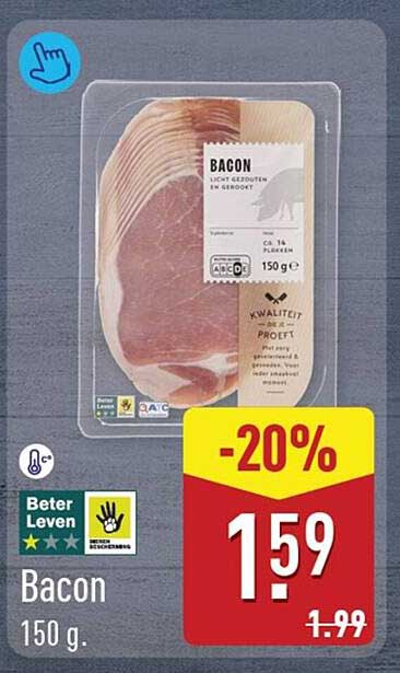 Bacon 150 g -20%