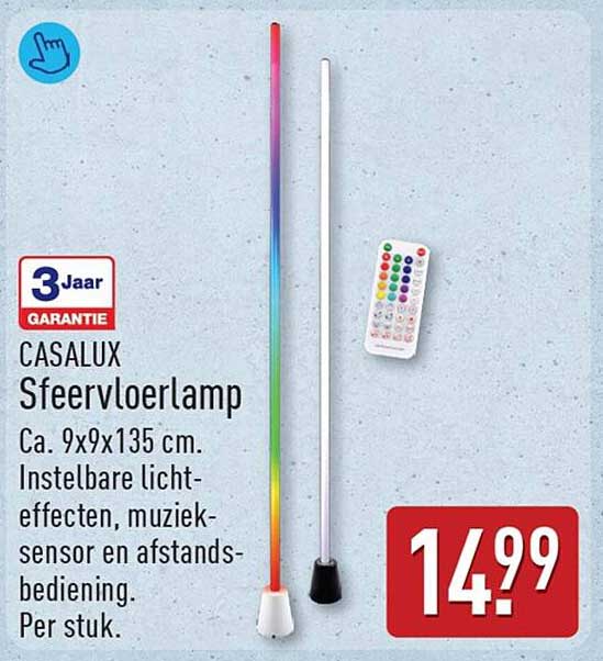 CASALUX Sfeervloerlamp