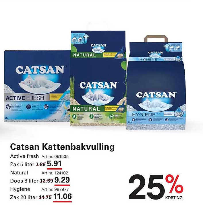 Catsan Kattenbakvulling