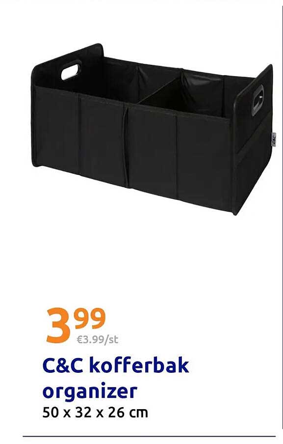 C&C koffertbak organizer