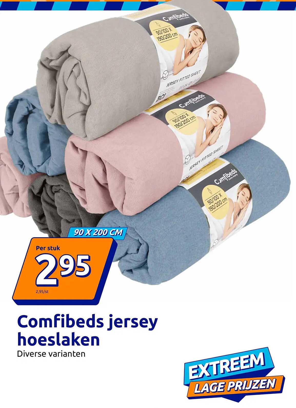 Comfibeds jersey hoeslaken