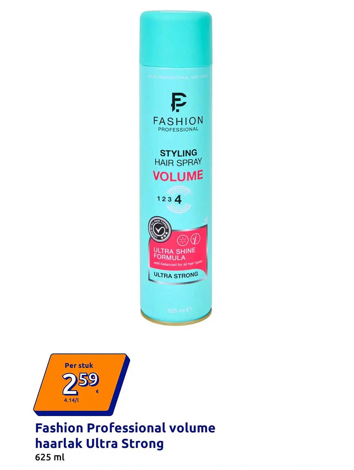 Fashion Professional volume haarlak Ultra Strong