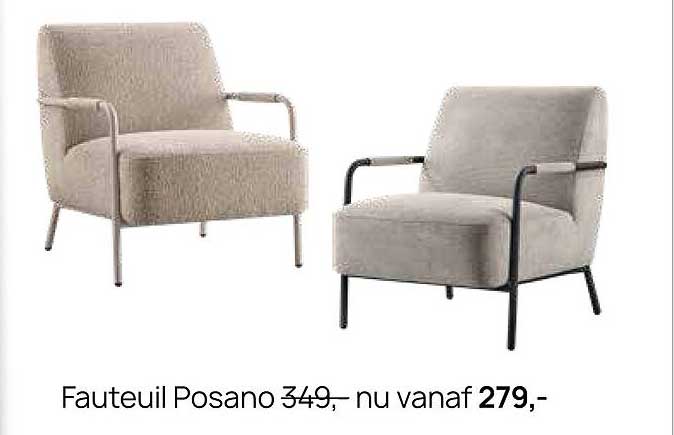 Fauteuil Posano