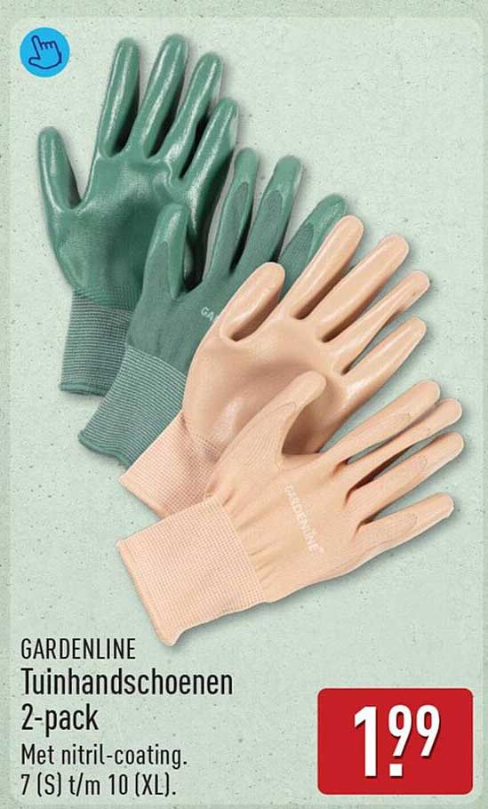 GARDENLINE Tuinhandschoenen 2-pack
