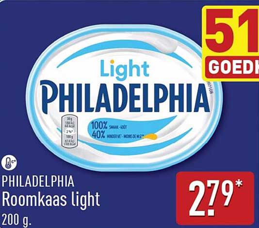 Philadelphia Roomkaas light