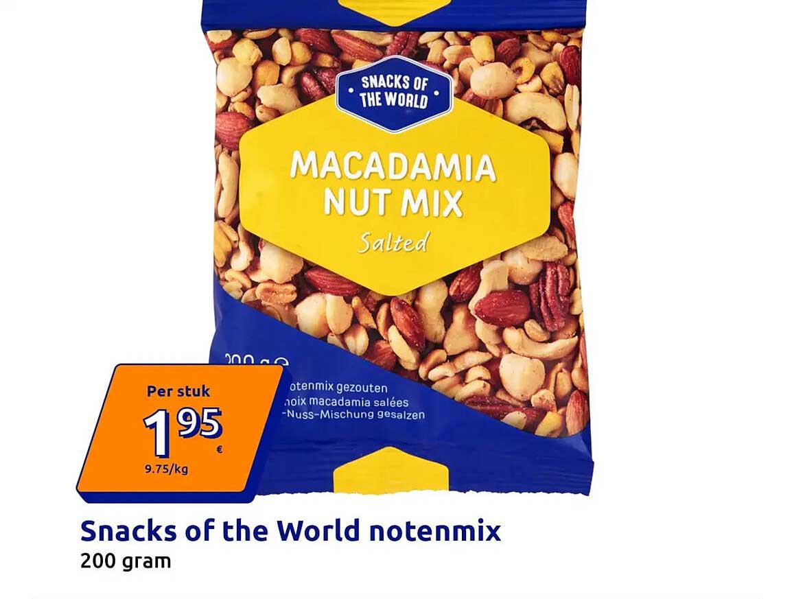 Snacks of the World notenmix