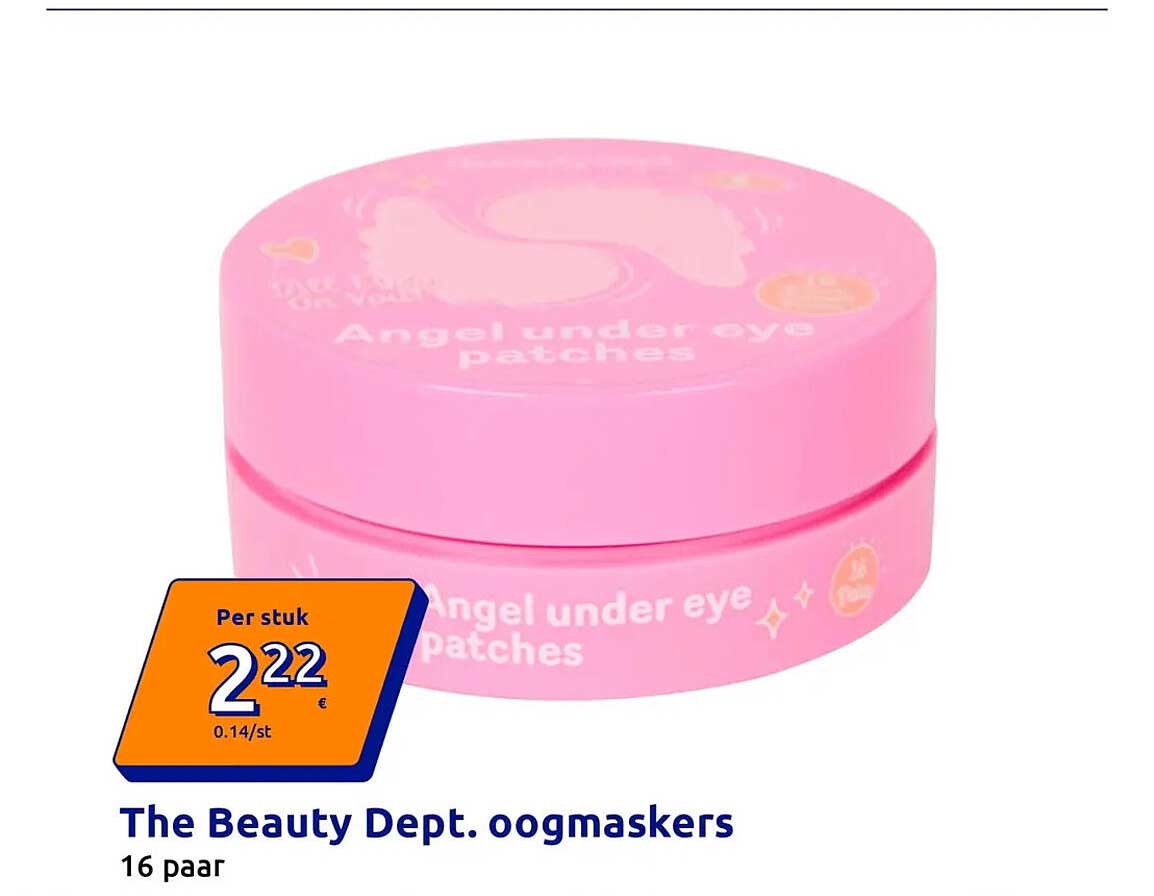 The Beauty Dept. oogmaskers 16 paar
