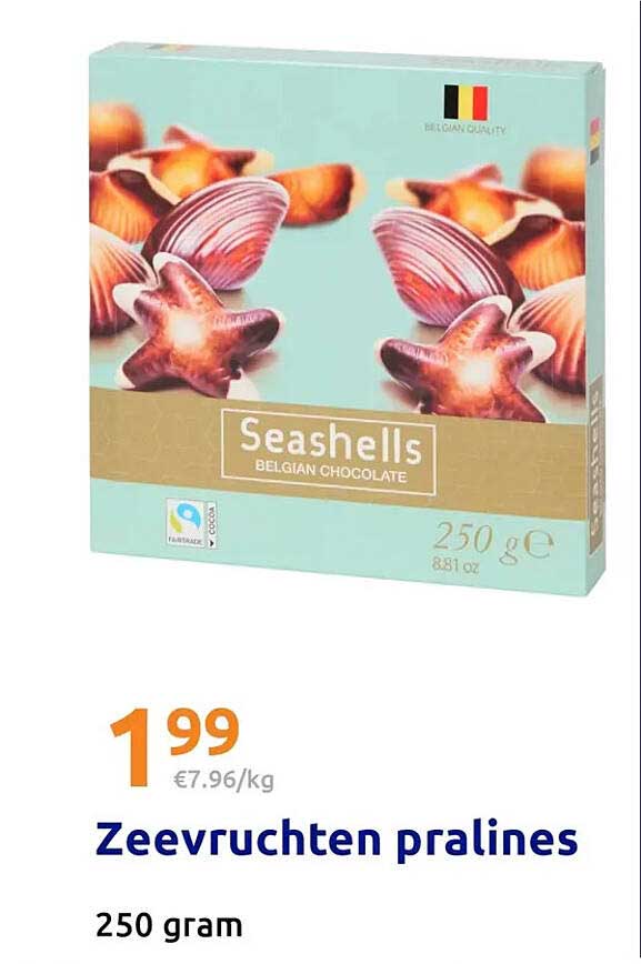 Zeevruchten pralines