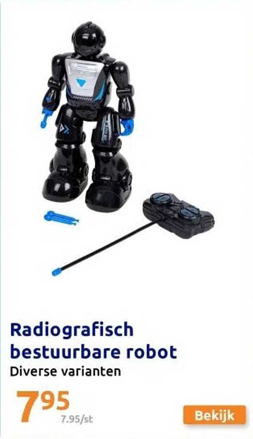 Radiografisch bestuurbare robot