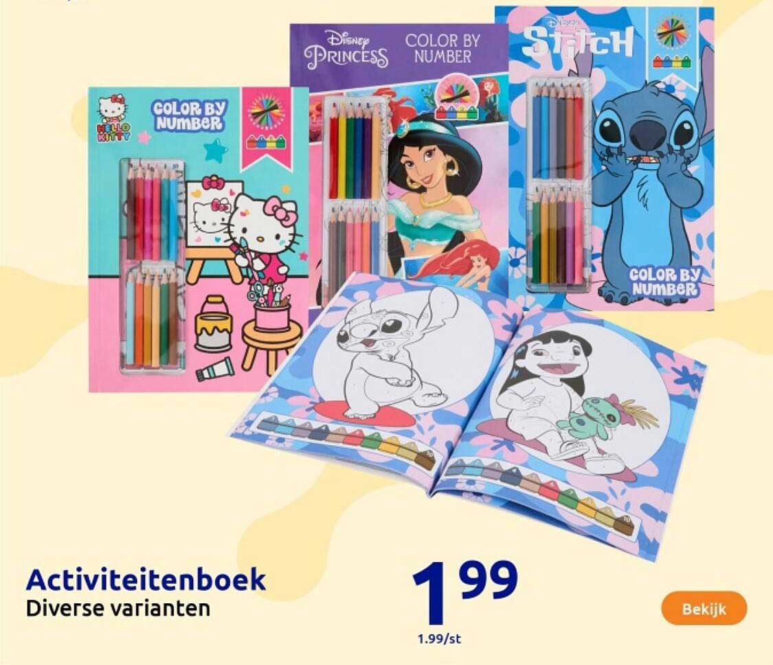 Activiteitenboek Diverse varianten
