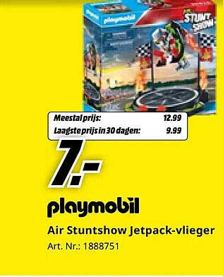 Air Stuntshow Jetpack-vlieger