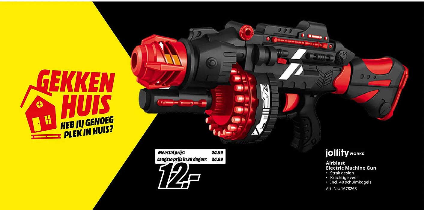 Airblast Electric Machine Gun