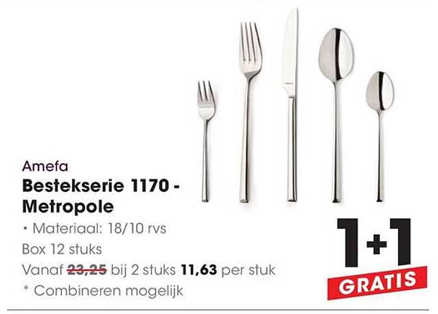 Amefa Bestekserie 1170 - Metropole