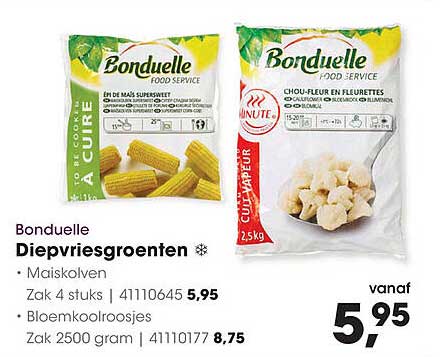 Bonduelle Diepvriesgroenten
