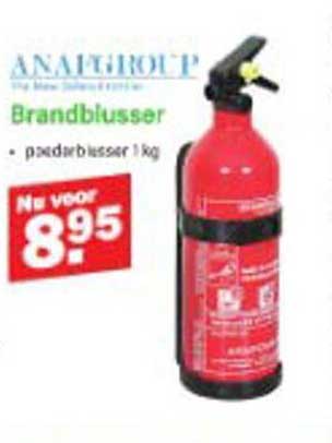 Brandblusser - poederblusser 1 kg