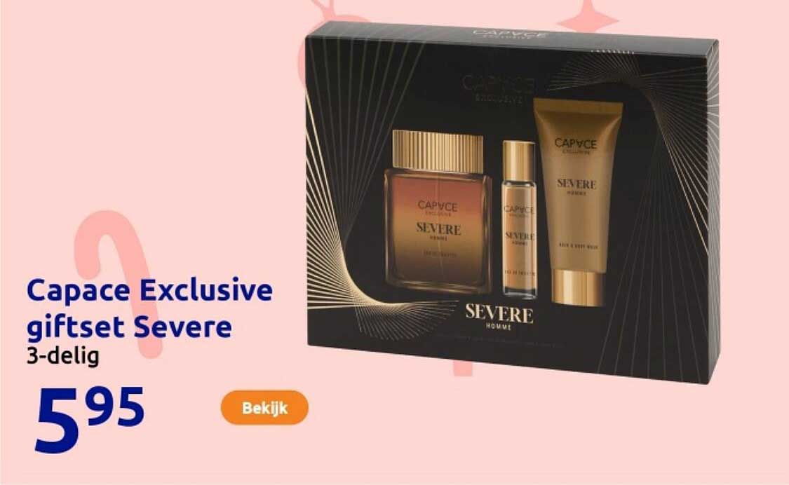 Capace Exclusive giftset Severe 3-delig