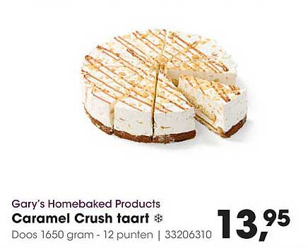 Caramel Crush taart