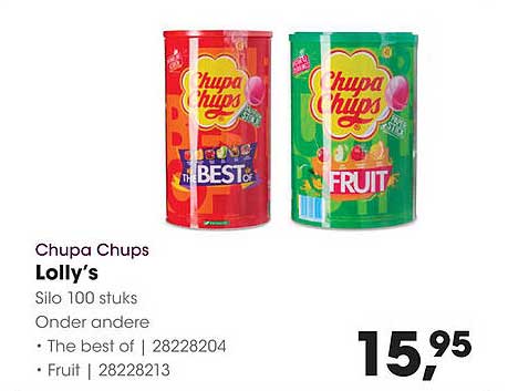 Chupa Chups Lolly's