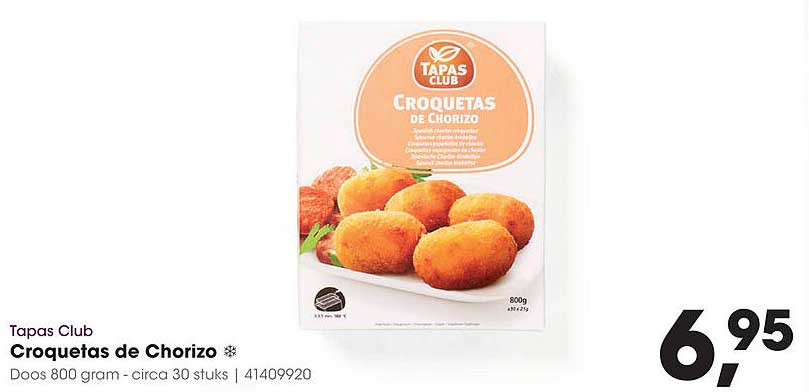 Croquetas de Chorizo
