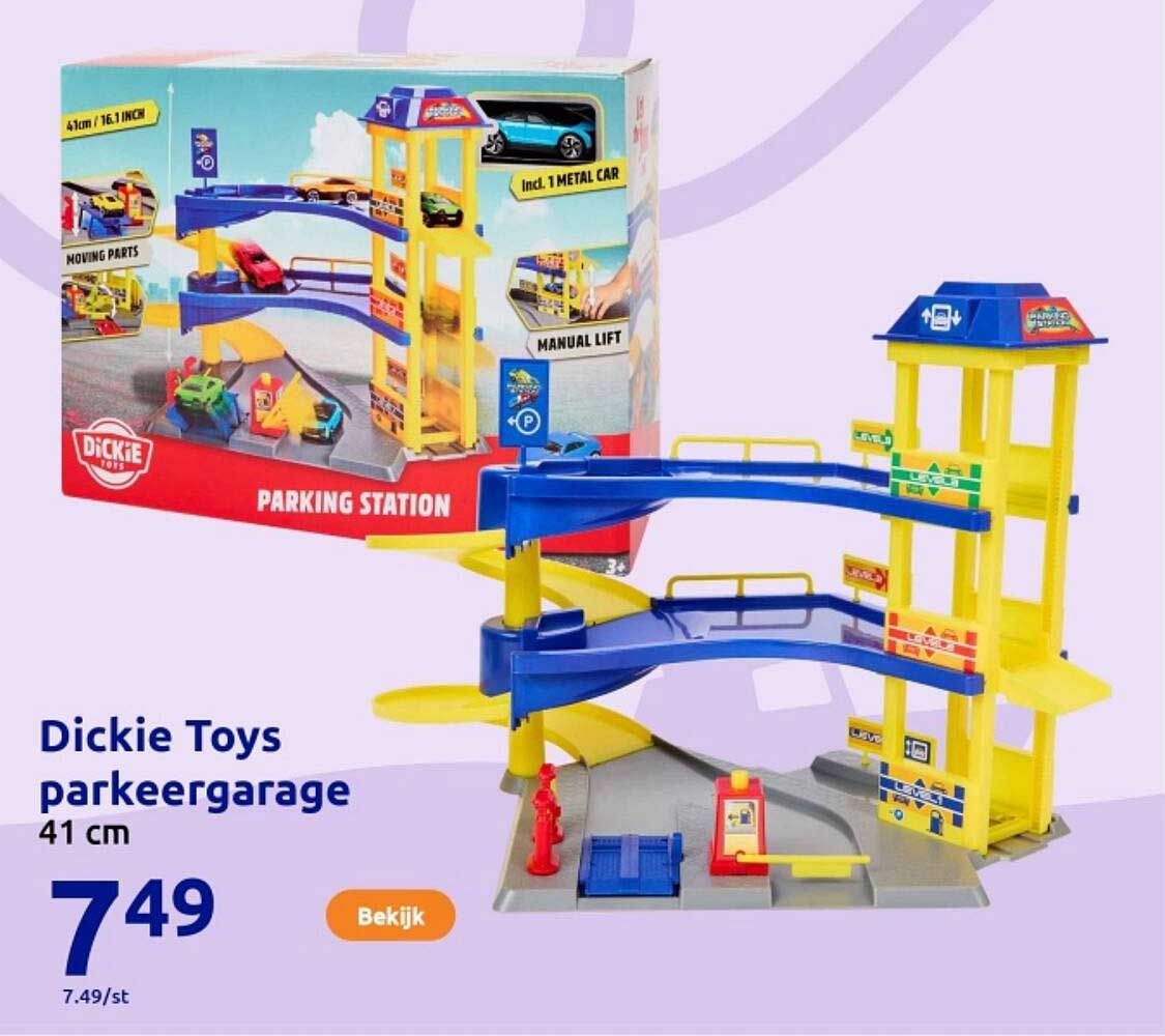 Dickie Toys parkeergarage 41 cm