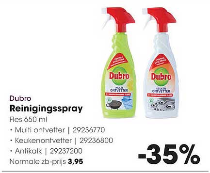 Dubro Reinigingsspray