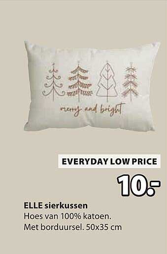 ELLE sierkussen