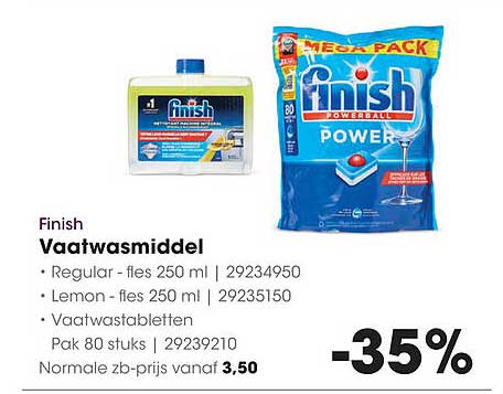 Finish Vaatwasmiddel -35%