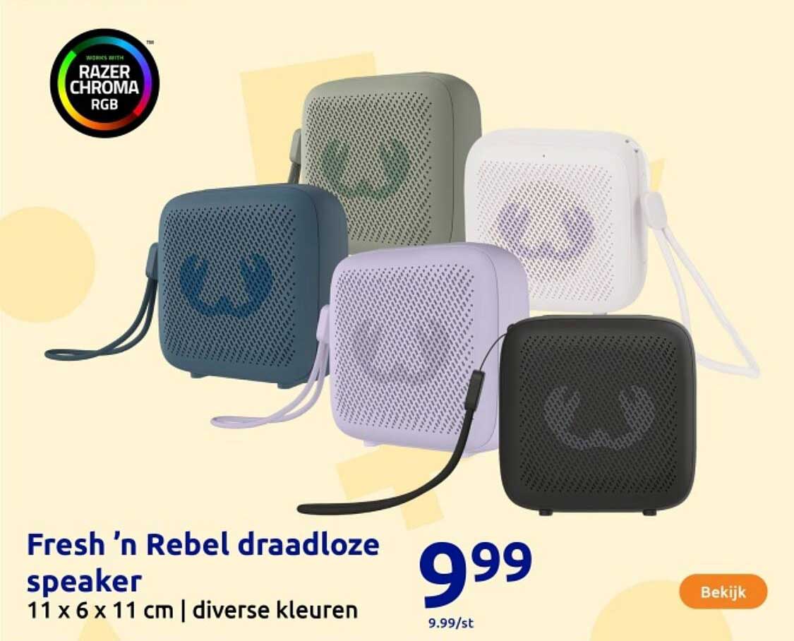 Fresh ’n Rebel draadloze speaker